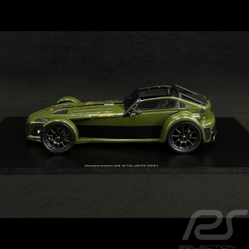 Donkervoort D8 GTO-JD70 2021 Dunkelgrün 1/18 Spark 18S538