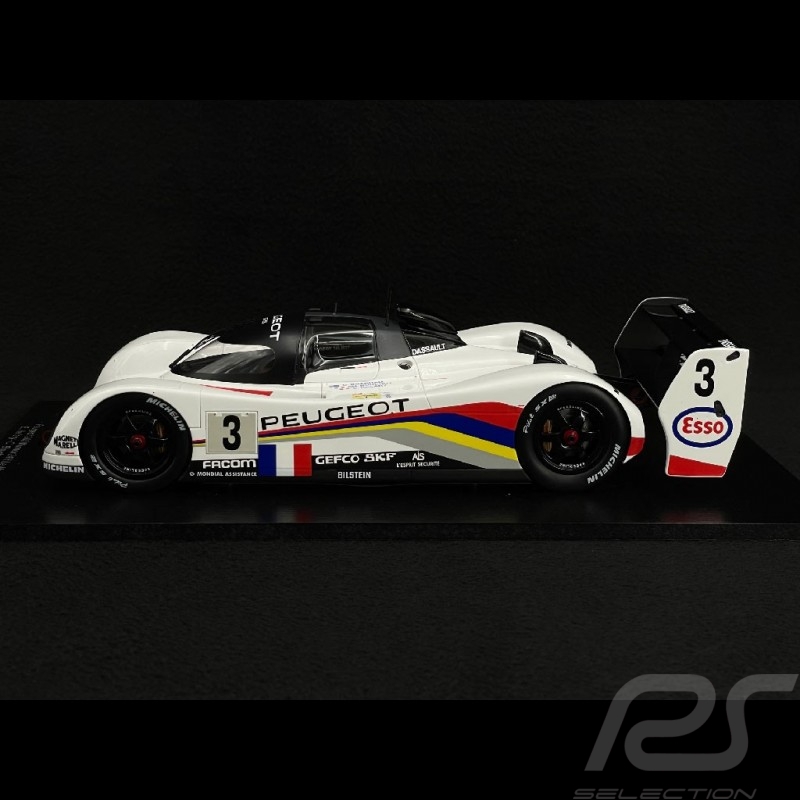 Peugeot 905 Evo 1B Nr 3 Sieger 24h Le Mans 1993 Peugeot Talbot Sport 1/18 Spark 18LM93