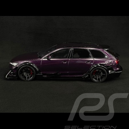 Audi RS6 Avant C7 Body Kit 2018 Purple 1/18 GT Spirit GT864