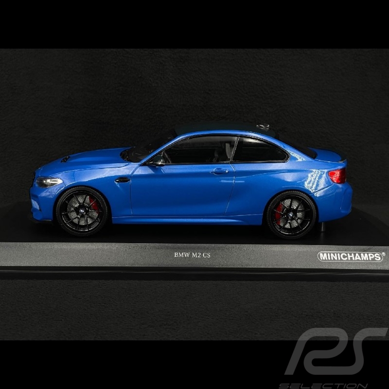 BMW M2 CS 2020 Type F87 Blau metallic 1/18 Minichamps 155021022