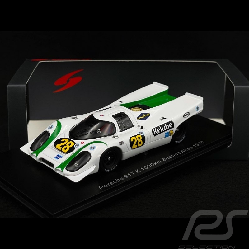 Porsche 917 K n° 28 1000km Buenos Aires 1970 David Piper Racing 1/43 Spark S0926