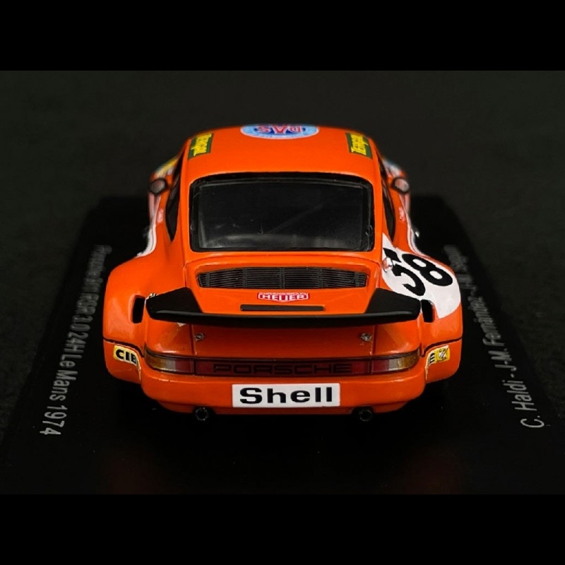 SPARK-MODEL S9793 Escala 1/43 | PORSCHE 911 RSR 3.0 F6 TEAM ESCUDERIA MONTJUICH N 58 24h LE MANS
