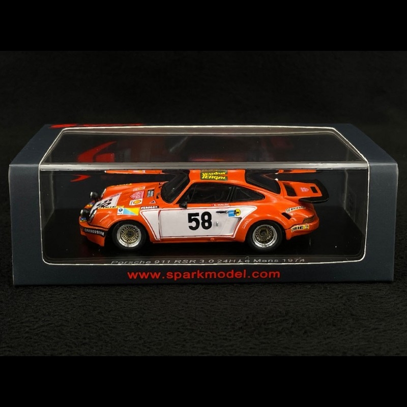 Spark - 1:43 - Porsche 911 RSR 3.0 #58 24H Le Mans 1974