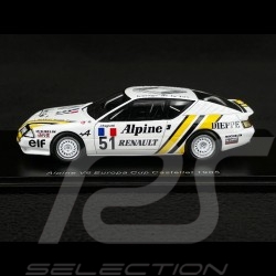 Alpine V6 Europa Cup Castellet n°51 1985 1/43 Spark S5473