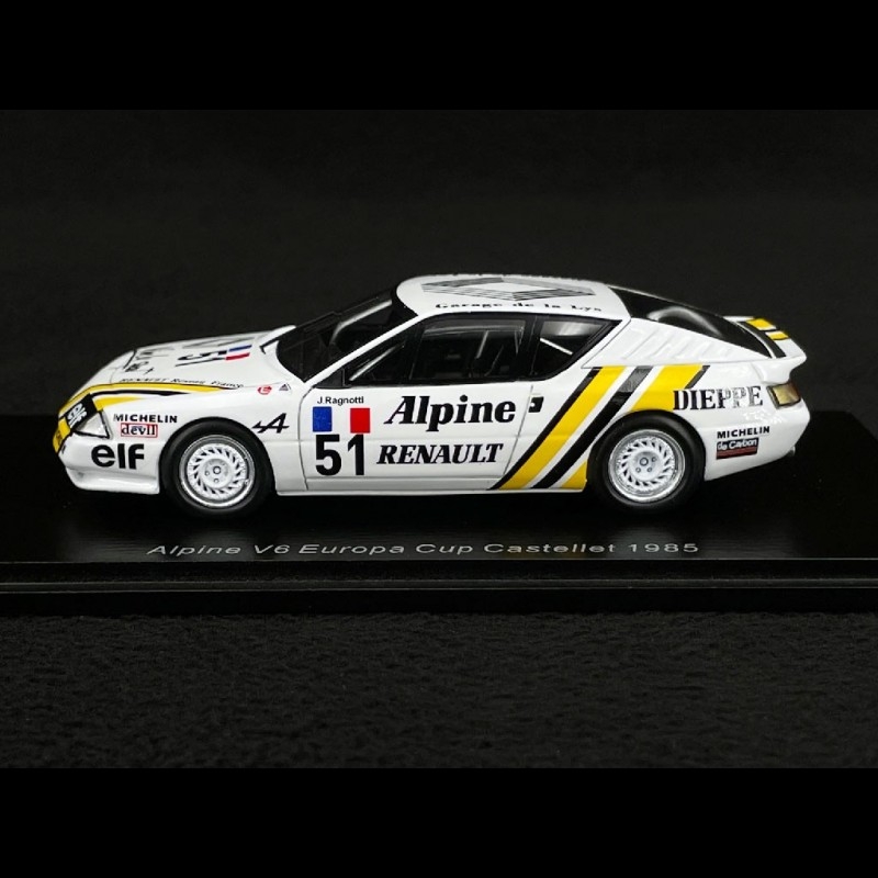 Alpine V6 Europa Cup Castellet n°51 1985 1/43 Spark S5473