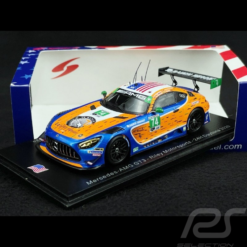 Mercedes-AMG GT3 n° 74 Winner 24h Daytona 2020 Riley Motorsports 1/43 Spark  US130