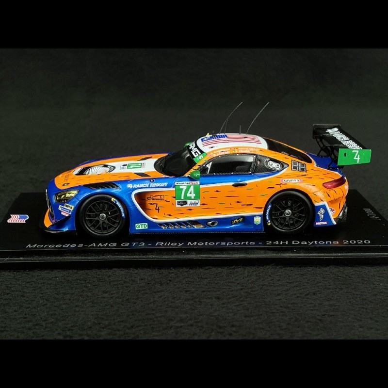 Mercedes-AMG GT3 n° 74 Winner 24h Daytona 2020 Riley Motorsports 1/43 Spark  US130