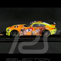 Mercedes-AMG GT4 n° 34 24h Nürburgring 2021 Schnitzelalm Racing 1/43 Spark SG766