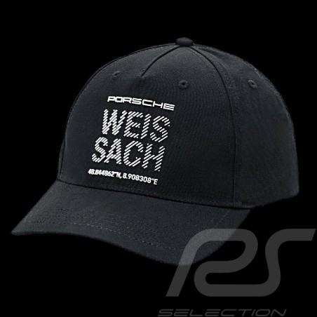 Casquette Porsche Weissach Design Baseball Noir / Blanc WAP6700010PESS