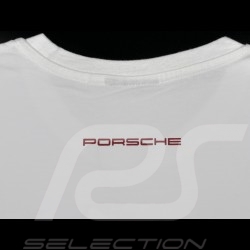 T-shirt Porsche Bielle 911 Essential Blanc / Rouge Bordeaux WAP670PESS - homme