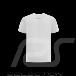 T-shirt Porsche 911 Pleuel Essential Weiß / Burgundyrot WAP670PESS - Herren
