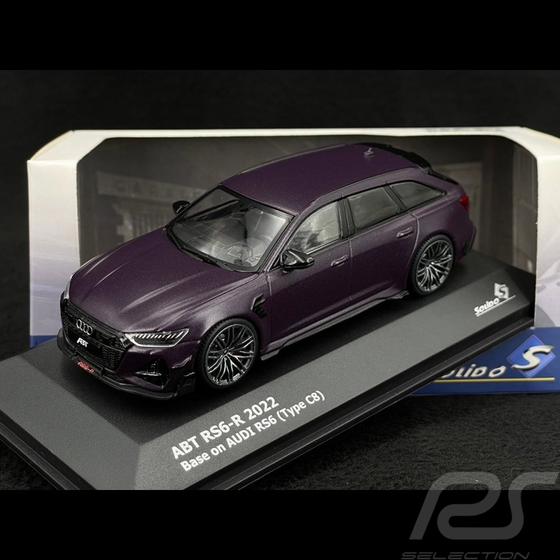 Audi RS6-R C8 2022 Violet Givré 1/43 Solido S4310701 Audi RS6-R C8 2022 Violet Givré 1/43 Solido S4310701