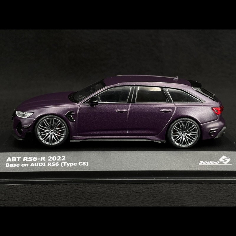 Audi RS6-R C8 2022 Matt Purple 1/43 Solido S4310701