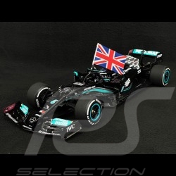 Lewis Hamilton Mercedes-AMG-Petronas F1 W12E n° 44 Vainqueur British GP F1 2021 1/18 Minichamps 110211144