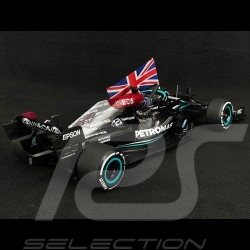 Lewis Hamilton Mercedes-AMG-Petronas F1 W12E n° 44 Vainqueur British GP F1 2021 1/18 Minichamps 110211144