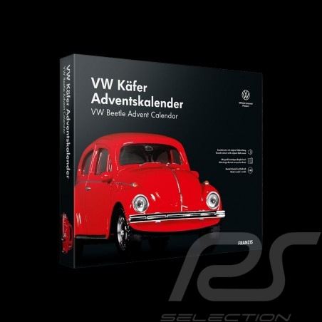 Volkswagen Advent calendar VW Beetle red 1970 1/43 Franzis 55255