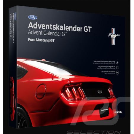 Ford Mustang GT Advent calendar 2015 Race Red 1/24 55111
