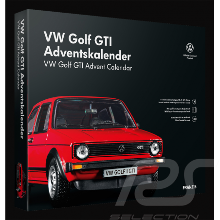Calendrier de l'avent Volkswagen VW Golf I GTI 1976 Rouge 1/43 55102