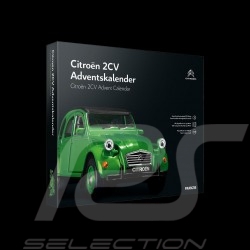 Citroën 2CV Advent calendar green 1/38 55154