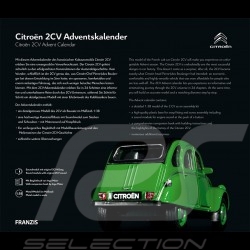Citroën 2CV Adventskalender grün 1/38 55154