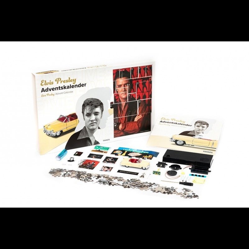 Cadillac Advent calendar Elvis Presley's Cadillac Eldorado 1953 Beige 1/37 55120 cadillac-advent-calendar-elvis-presley-s-cadillac-eldorado-1953-beige-1-37-55120