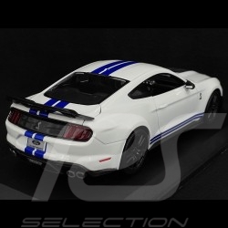 Ford Mustang Shelby GT 500 2020 Weiß / Blau 1/18 Maisto 31452