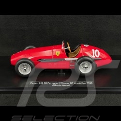 Ferrari 500 F2 Winner GP Argentine 1953 World Champion Ascari n°10 1/18 CMR CMR199