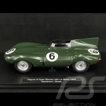 Jaguar D-Type Nr 6 Sieger 24h Le Mans 1955 Mike Hawthorn 1/18 CMR CMR192