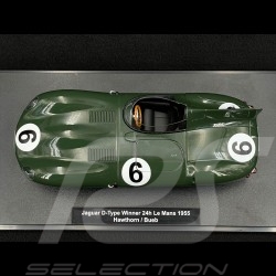 Jaguar D-Type n° 6 Vainqueur 24h Le Mans 1955 Mike Hawthorn 1/18 CMR CMR192