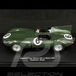 Jaguar D-Type n° 6 Winner 24h Le Mans 1955 Mike Hawthorn 1/18 CMR CMR192