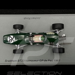 Brabham BT23 n°26 Vainqueur GP de Pau 1967 1/43 Spark SF250