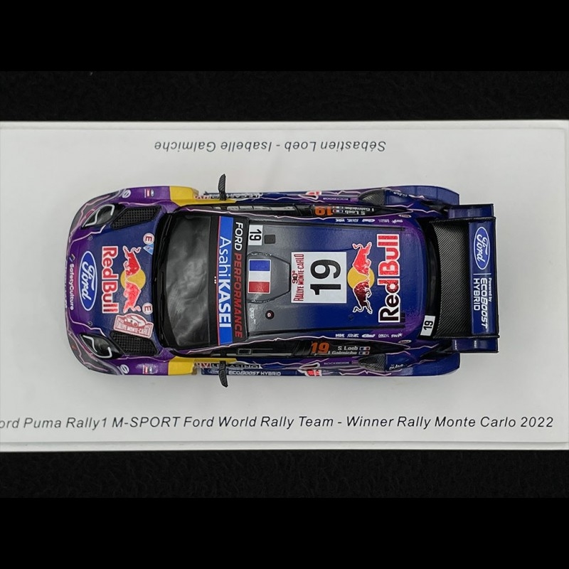 Automobilia Trophée Badge Rallye Monte Carlo 2019 Ford