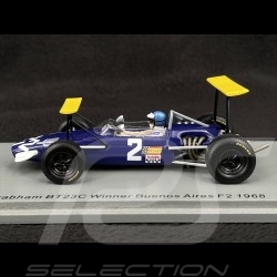 Brabham BT23C n°2 Winner Buenos Aires F2 1968 1/43 Spark S7430