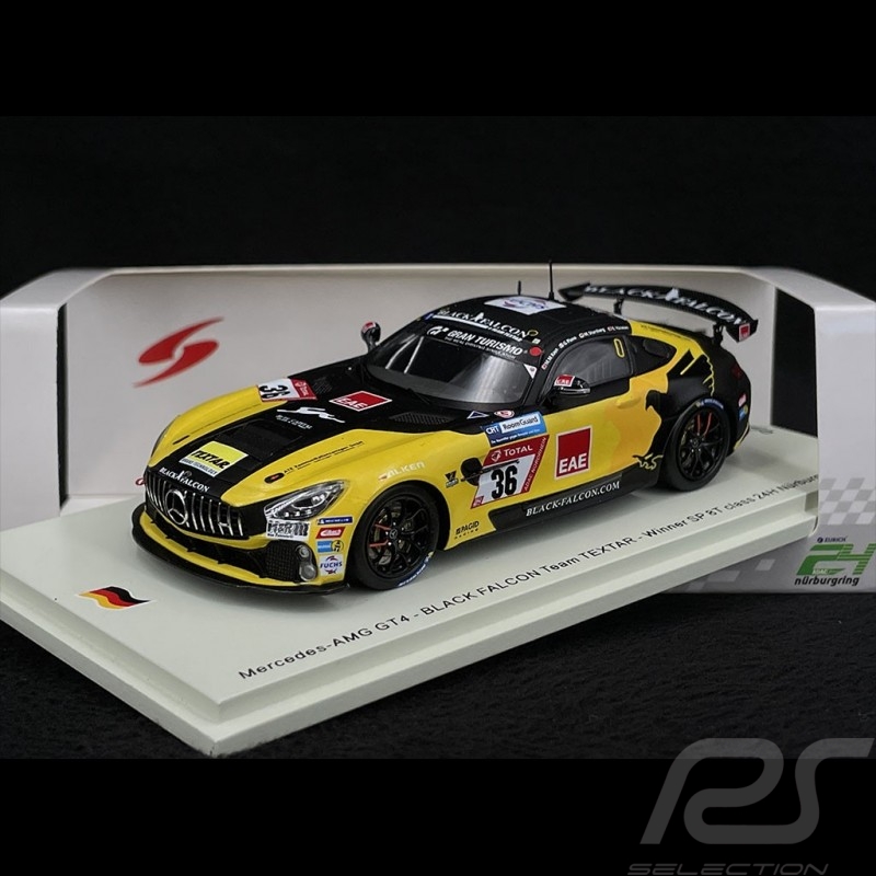 Mercedes-AMG GT4 n°36 Vainqueur SP 8T 24h Nürburgring 2021 1/43 Spark SG767