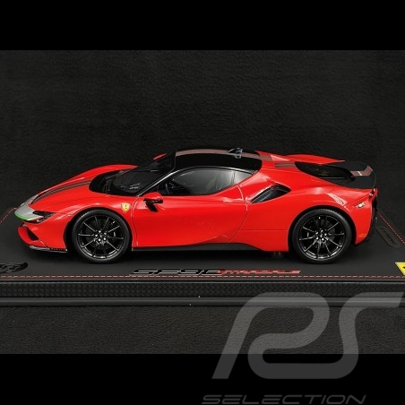 Ferrari SF90 Pack Fiorano Rouge Rosso Corsa 1/18 BBR Models P18188M
