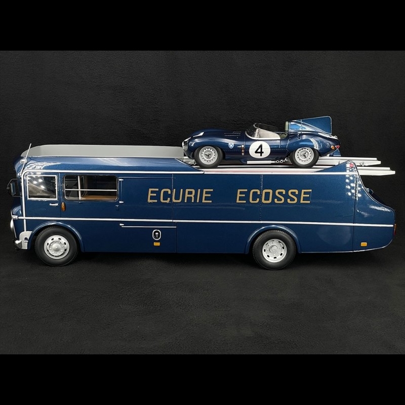 Transporter Truck Commer TS3 1959 Ecurie Ecosse Metallic Blue / Silver 1/18  CMR CMR206