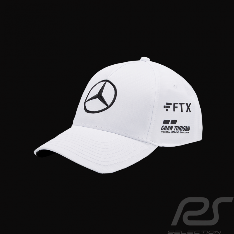 Kappe Mercedes-AMG Petronas F1 Team Hamilton Baseball Weiß 701219225-002