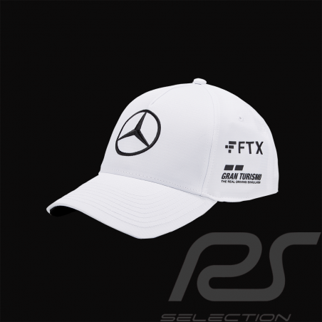 Casquette Mercedes-AMG Petronas F1 Team Hamilton Baseball Blanc 701219226-002