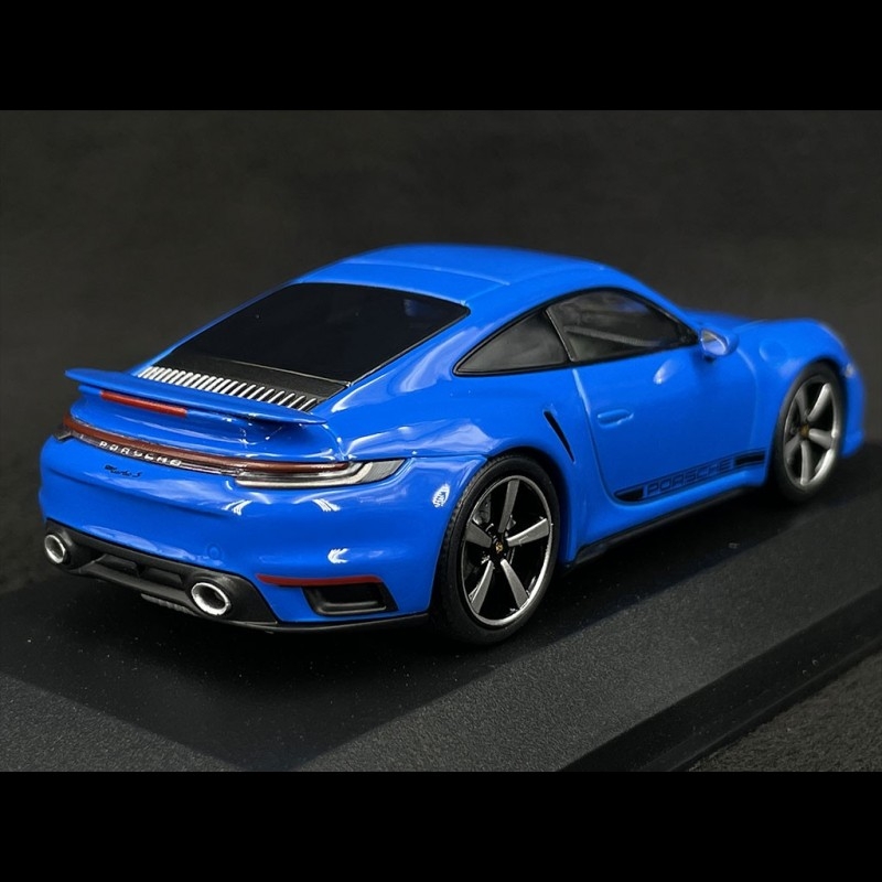 Porsche 911 Turbo S Type 992 2020 Shark Blue 1/43 Minichamps 410069474