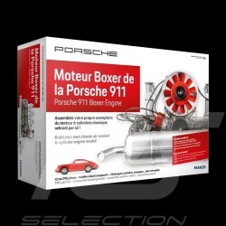 Porsche 911 Motor Flat 6 Bausatz 2022 Version mit Licht und Sound - Französische Version