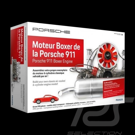 Porsche 911 engine Flat 6 construction kit 2022 version with light and sound - French Version