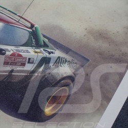 Poster Lancia Stratos HF Sanremo 1976