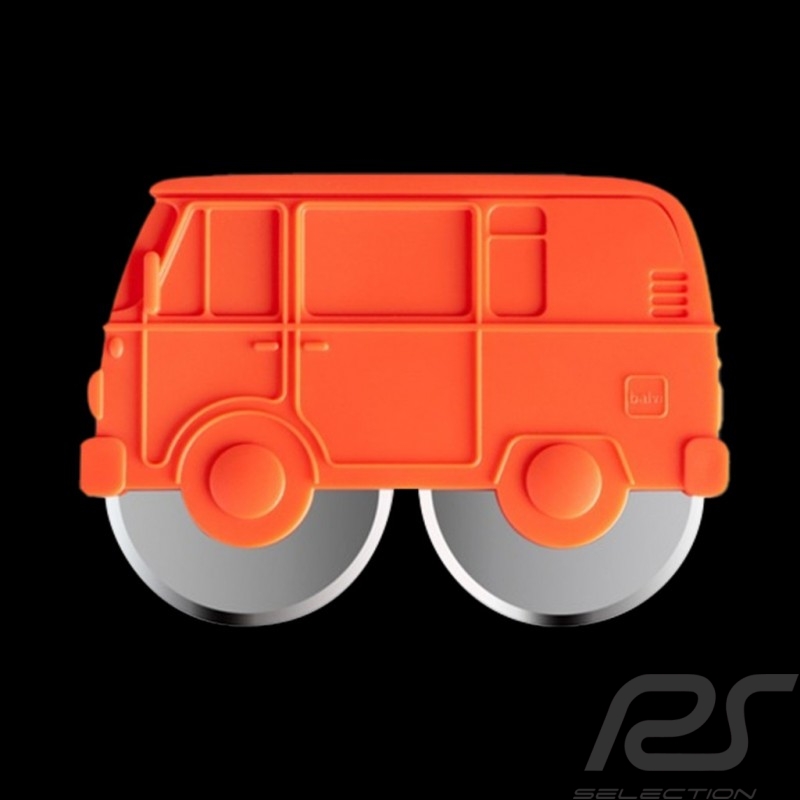 VW Vee-dub Pizza cutter ABS plastic/stainless steel Red 27097