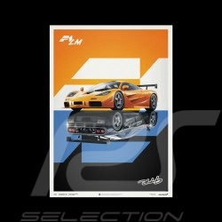 McLaren F1 LM / F1 GTR Poster