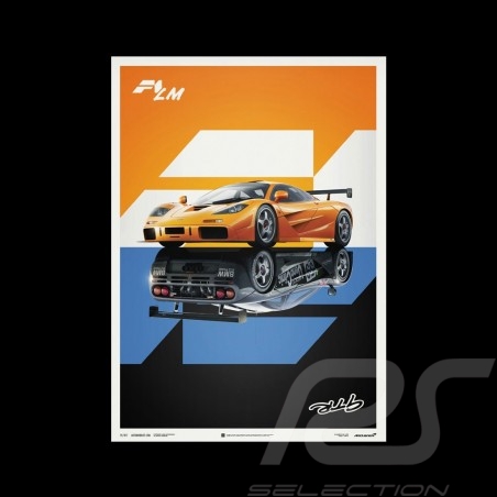 McLaren F1 LM / F1 GTR Poster