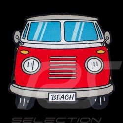 Serviette de plage VW Combi Grande taille Rouge 26633
