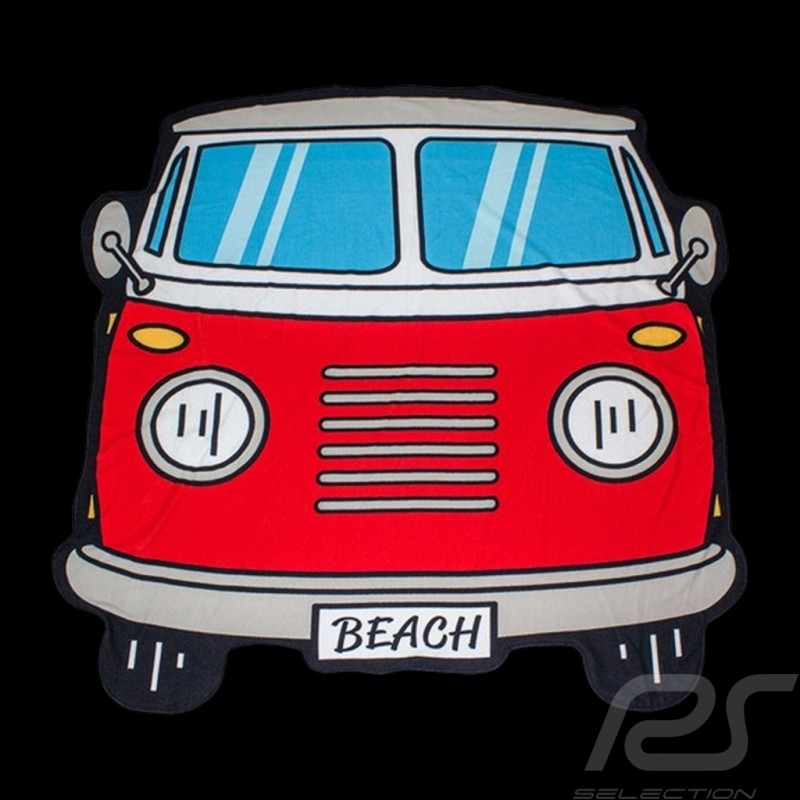 VW Vee-dub Beach Towel Big Size Red 26633