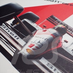 Poster McLaren MP4/4 - Ayrton Senna - GP San Marino 1988