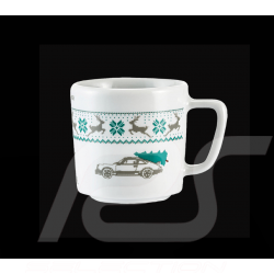Porsche Christmas Expresso Cup Collector White / Green Porsche WAP0500030PESC