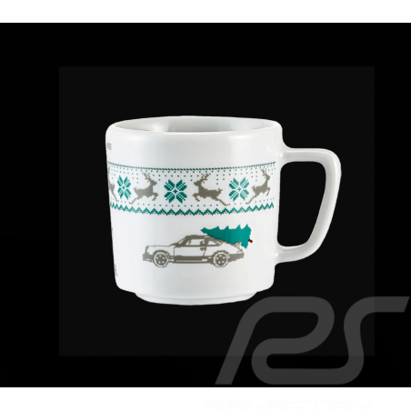 Porsche Christmas Expresso Cup Collector White / Green Porsche WAP0500030PESC